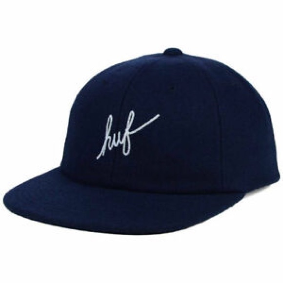HUF Other - HUF navy baseball cap